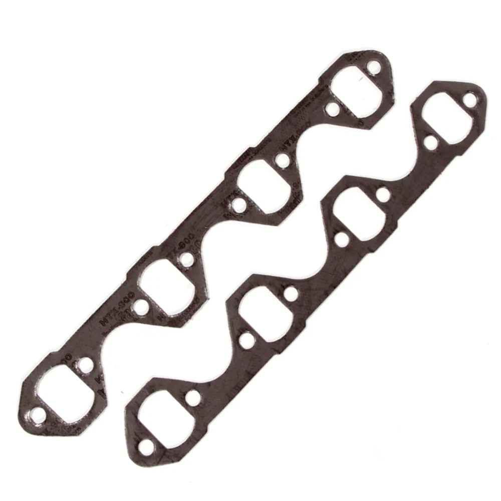 Premium Header Gasket Set Fits Sbf Ford 302_351W 1-5_8 (Pair)-1575